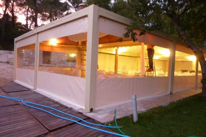 Rideau de protection Saint-Geniès-de-Comolas